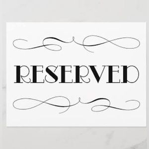 RESERVED 4 @laurenkwolbach